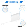 Mercedes-Benz E550 Sedan Rear Bumper Tow Hook Eye Hole Cap (2010-2013)