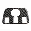 Dodge Charger Carbon Fiber Rear Console Seat USB Panel Cover Trim (2015-2022)