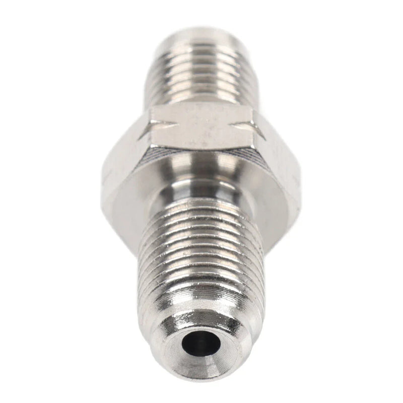 AN3 to M10x1.0 Stainless Brake Fittings Adapter 3/8x24 UNF