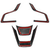Subaru Forester Ascent Black Inner Steering Wheel Cover Trim Set (2019-2021)