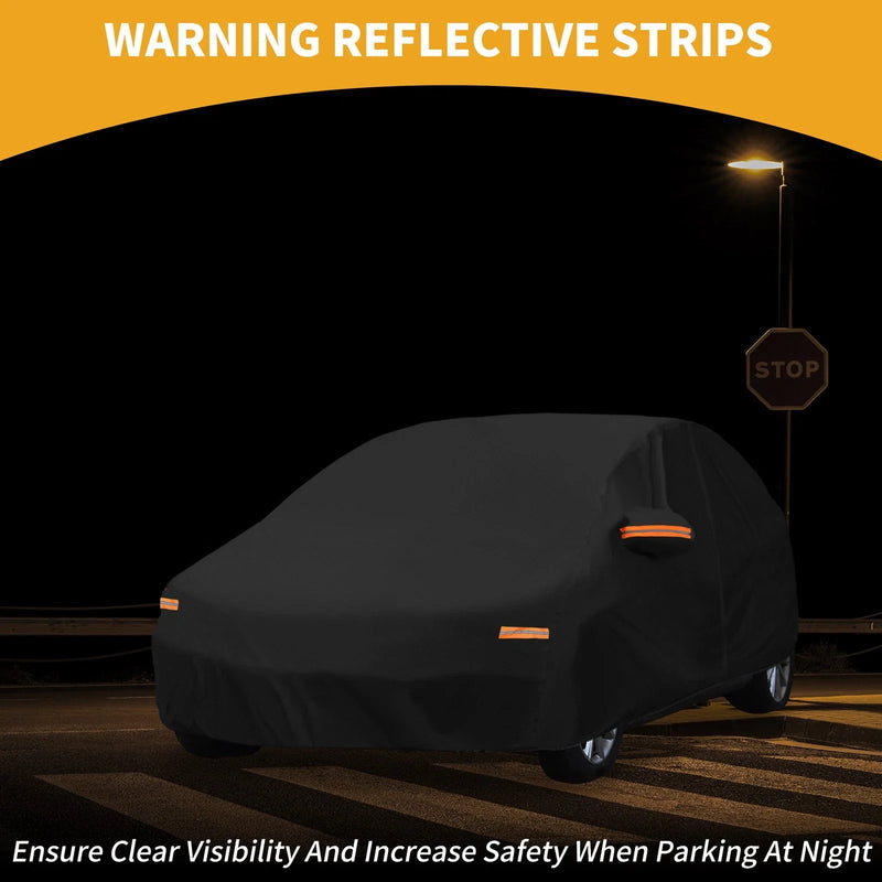 Mazda 3 Hatchback Black 190T-PU Waterproof Car Cover (2004-2023)