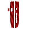Honda Accord Red Carbon Fiber Interior Gear Shift Cover Trim (2013-2017)