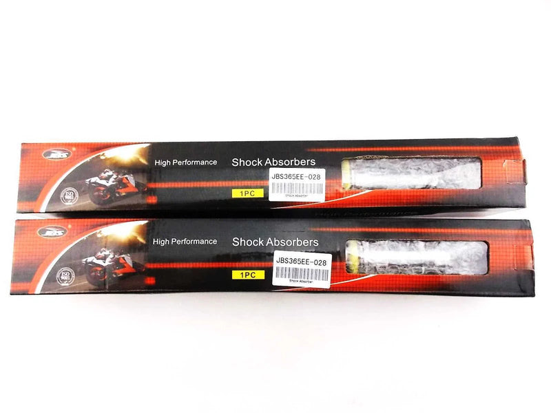 Kawasaki F9 Bighorn 365mm JBS Yellow/Chrome Shock Absorbers