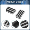Honda CR-V (2017-2022) Silver Tone 2 x Foot Accelerator Pedal Covers