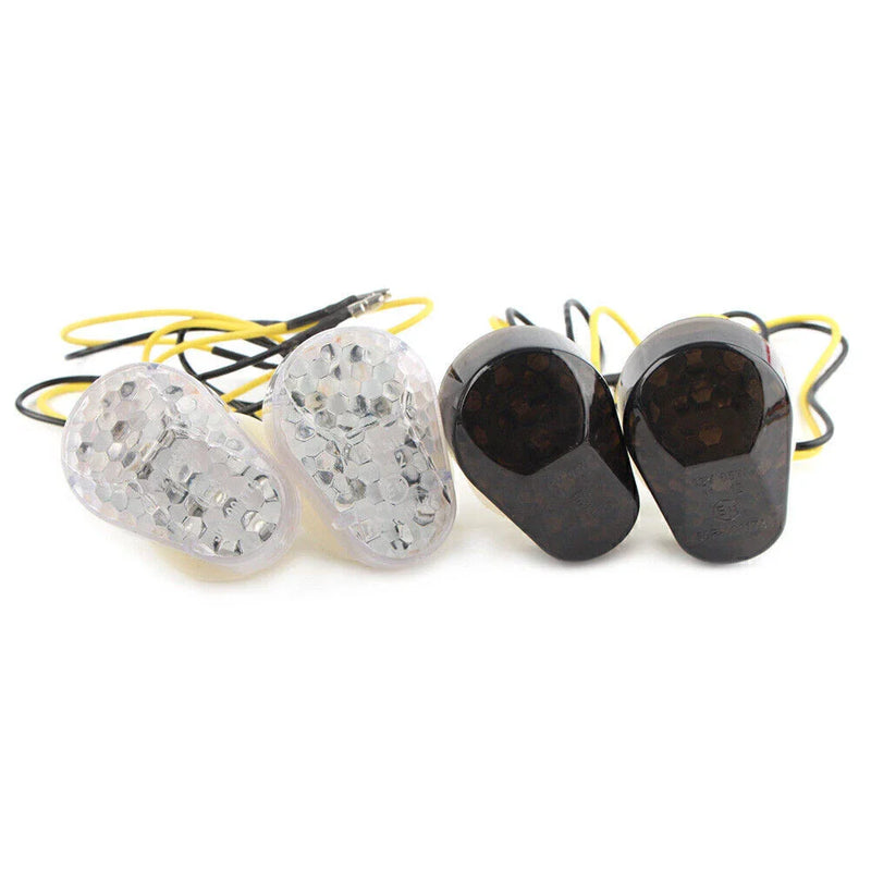 Kawasaki Ninja ZX6R ZX9R Z750 Flush Mount LED Turn Signal Lights (2000-2009)