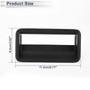 GMC C1500 C2500 ABS Black Exterior Door Tailgate Handles (1988-2002)