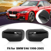 BMW E46 318i 320i Gloss Black Mirror Cover Cap (1998 - 2005)