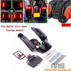 Harley Touring CVO Road Glide Rear Fender Extension with LED Light (2015-2023)