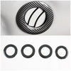 Toyota Sienna Carbon Fiber Rear Roof Air Vent Outlet Cover Trim (2015-2020)