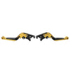 BMW S1000XR Gold CNC Folding Extendable Brake Clutch Levers (2015-2021)