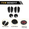 Ford F-150 Carbon Fiber Pattern Seat Adjustment Knob Cover (2015-2024)