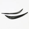 Audi R8 Real Carbon Fiber Front Bumper Side Canards Spoiler Trim fit