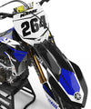 Yamaha YZF 250 (2010-2013) - Strength Style Stickers Custom Graphics Kit