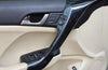 Acura TSX 4 x Carbon Fiber Interior Door Armrest Cover Trim (2009-2014)