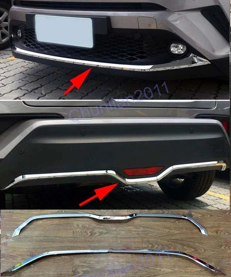 Toyota C-HR Fender Guard Bumper Protector Cover Trim (2016-2019)