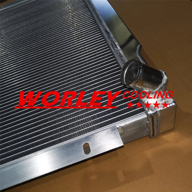 Jeep CJ Series 3-Row Aluminum Racing Radiator (1970-1985)
