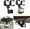 Universal Cell Phone GPS 360° Car Rearview Mirror Mount Holder