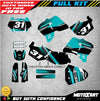 Husqvarna TE 610 Premium Custom Graphics Kit Decals (1999-2001)