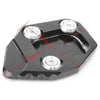 Honda CBR600RR CNC Side Kickstand Extension Pad Red (2007-2015)