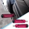 1 Pair 8mm Aluminum Alloy Motorcycle Rearset Fold Footrest Footpeg Red