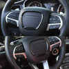 Dodge Challenger Carbon Fiber Steering Wheel Center Trim Ring Cover (2015-2023)