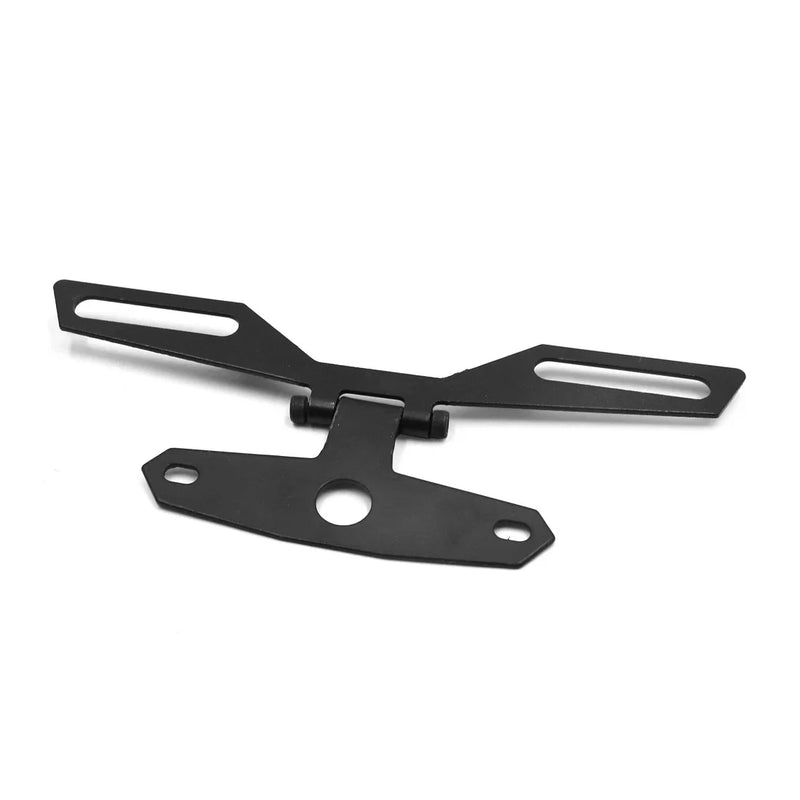 Universal Motorcycle License Plate Holder Tail Light Bracket Mount