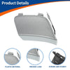 Mercedes-Benz (2012-2018) Silver Tone Front Bumper Tow Hook Cover