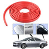 Car Door Window Insulation Weatherstrip RED 10FT Adhesive Rubber Seal Strip