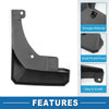 Toyota Corolla Cross Front & Rear Side Mud Flap Splash Guard (2021–2023)