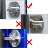BMW F40 F45 G20, Benz C-Class, Maserati 4 x Blue Car Door Lock Protective Covers