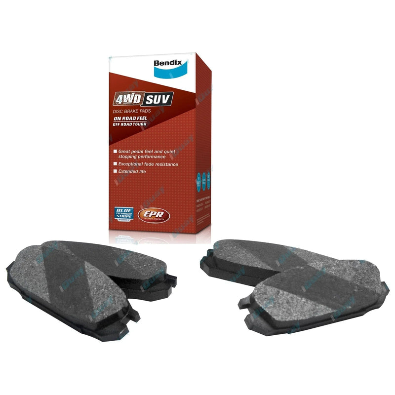 Nissan GQ Y60 Patrol 2.8L 3.0L 4.2L 2 Rear Disc Rotor +4x4 Brake Pads