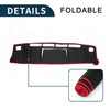 Nissan NV350 Caravan E26 (2012-2024) Black Red Dashboard Cover Mat