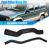 Jeep Cherokee XJ (1984-1996) Rubber Black Fuel Fill & Vent Hose Kit
