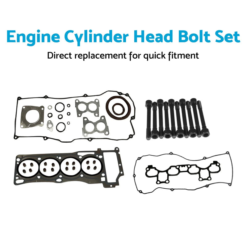 Nissan Pulsar N16 1.8L VRS Cylinder Head Gasket & Bolt Set (2000-2006)