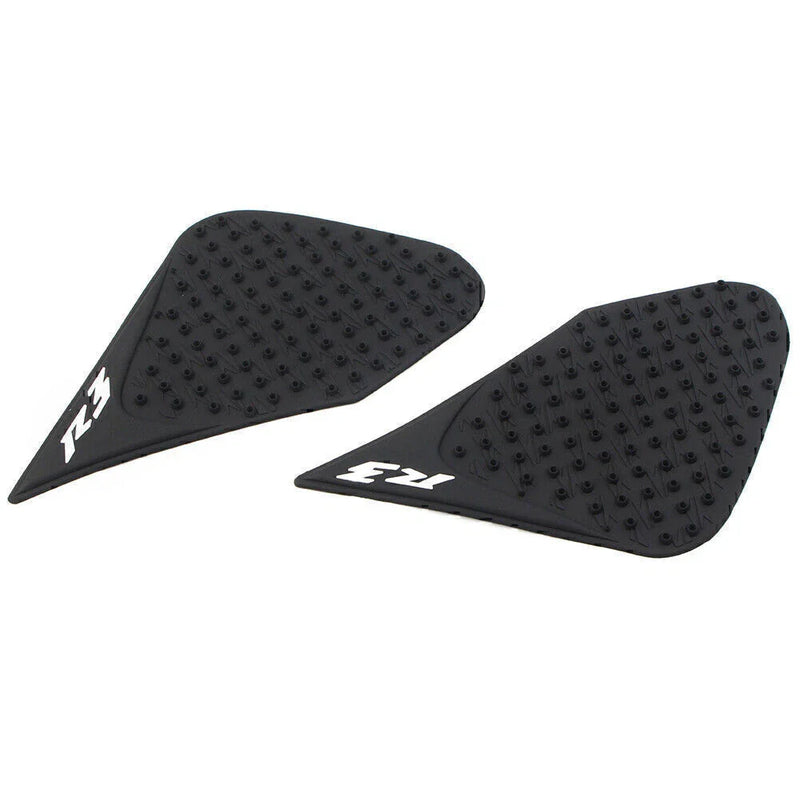 Yamaha YZF-R3 Black Gas Tank Pad Traction Decal (2014-2023)