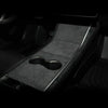 Tesla Model 3 Suede Center Console Storage Panel Cover Trim (2017–2023)