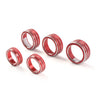 Honda Accord 2018-2022 Red Control Switch Knob Ring Cover Trim