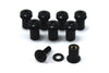 Triumph Sprint ST 8x Black Aluminium Wind Shield Front Windscreen Bolt Set