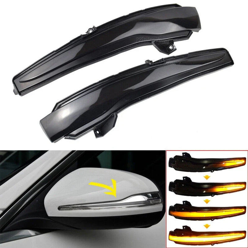 Mercedes Benz W205 W213 W222 LED Dynamic Turn Signal Side Mirror Light