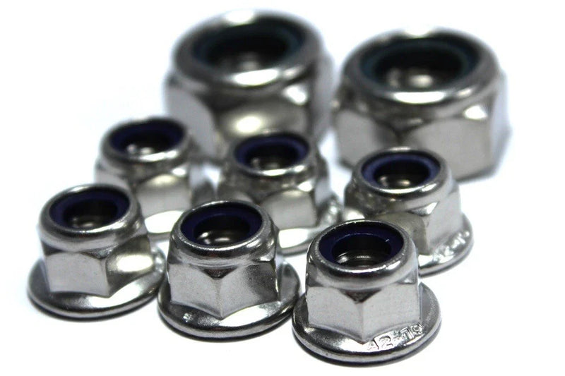 IAME Honda Cadet Nyloc Flange Wheel Nuts 1 Set