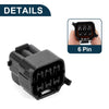 Hyundai 6 Pin Front Headlight Connector Plug