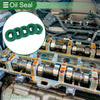 Oil Seal TPU 12x25x8mm Green High-Pressure Seal Ring 5 pcs