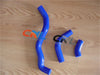 Suzuki DRZ400S / SM Blue Silicone Radiator Hose (2000-2009)