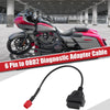 Yamaha Harley-Davidson 6 Pin to OBDII Cable Adapter