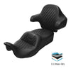 Harley Electra Glide Black Gel Seat Backrest (2014-2023)