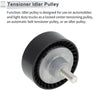 BMW 3 Series (1998 - 2005) Black 1 x Drive Belt Idler Pulley