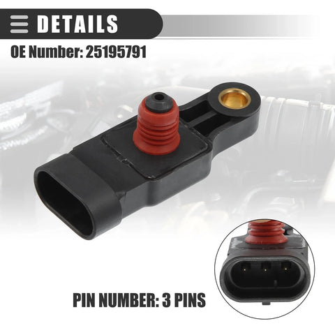 Chevrolet Spark Manifold Absolute Pressure Sensor (2012-2015)