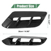 Dodge Challenger 2 x Hood Air Vent Covers Carbon Fiber (2015-2020)