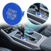 BMW Blue ABS Push Start Stop Button Cover Trim Sticker
