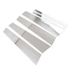 Infiniti G35 G37 Sedan Silver Pillar Post Door Window Cover Trim (2002-2013)